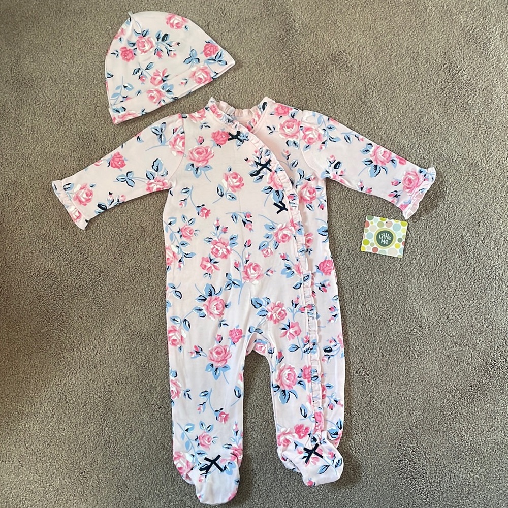 Sleeper and Hat Set